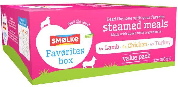 Smolke Smølke Verst Gestoomd Hondenvoer Lam Kalkoen