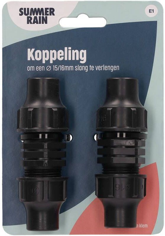SummerRain Slangkoppeling 16 mm