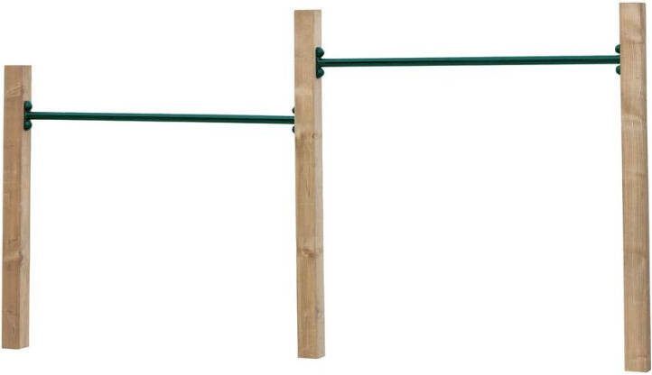 Swing King Swingking Speeltoestel Duikelrek Dubbel Groen