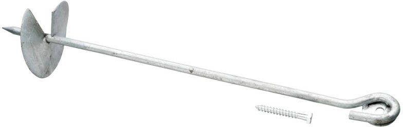 SwingKing Swing King Grondanker 580 Mm Thermisch Verzinkt Zilver