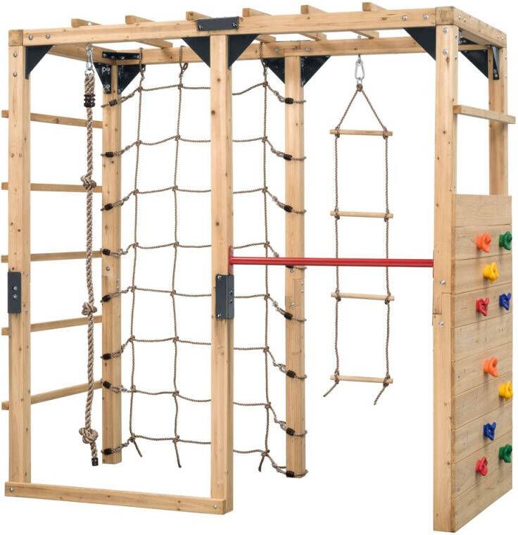 Swing King Swingking Klimtoestel Jack Hout 209x100x215cm