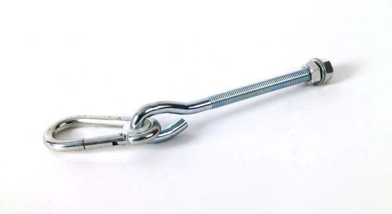 Swing King Swingking Schommelhaak M10x10cm Met Karabijnhaak 2 Stuks