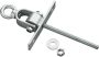SwingKing Swing King Schommelhaak Met Oogmoer M12 X 160 Mm Verzinkt Zilver - Thumbnail 2
