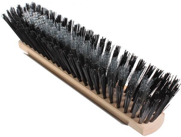 Talen Tools Sneeuw ijsbezem 40 cm met houten steel 140 cm
