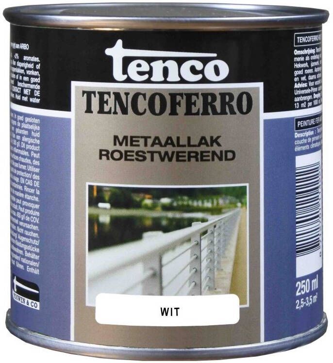 Tenco Ferro Verf 402 Wit 250 ml