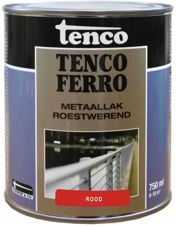 Tenco Ferro Verf 403 Rood 750 ml