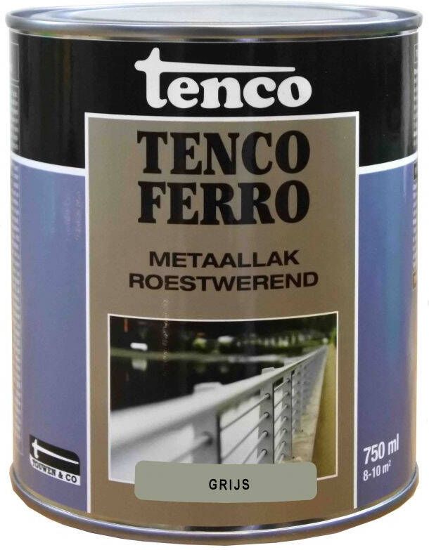 Tenco Ferro Verf 405 Grijs 750 ml