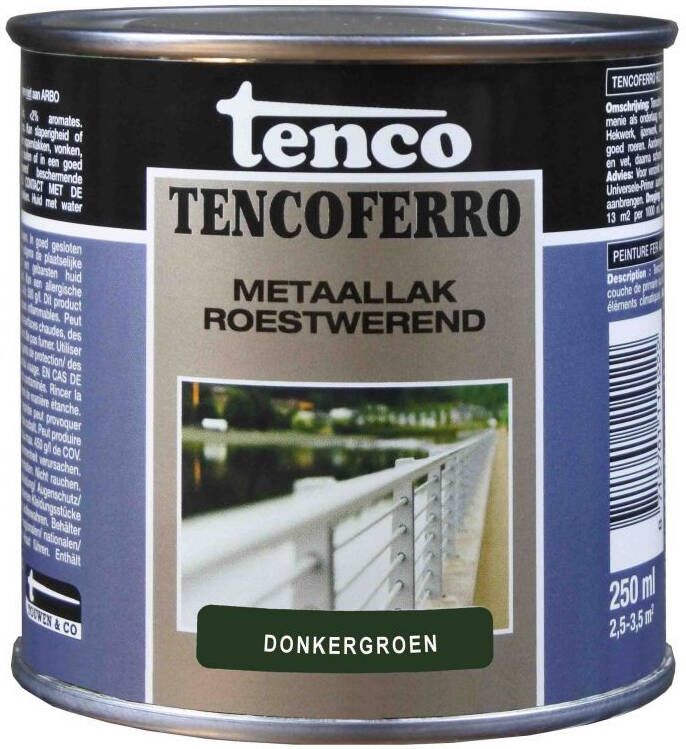 Tenco Ferro Verf 408 Donkergroen 250 ml