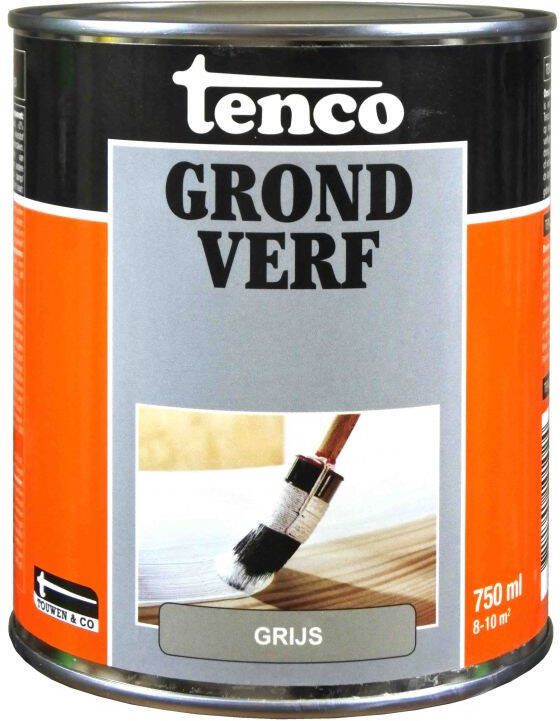 Tenco Grondverf Verf Grijs 750 ml