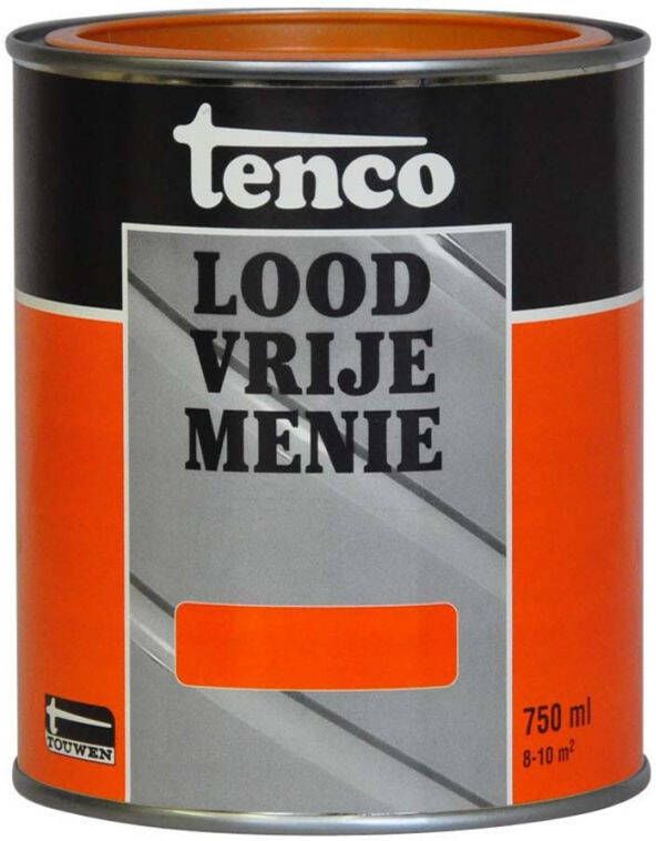 Tenco Loodvrije Menie Verf Rood 750 ml