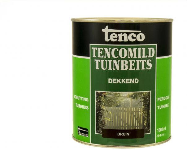 Tenco Mild Dekkend Beits Dekkend Bruin 1 L