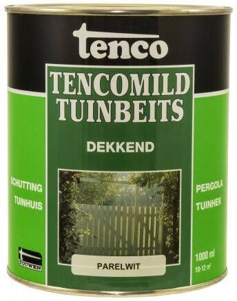 Tenco Mild Dekkend Beits Dekkend Parelwit 1 L