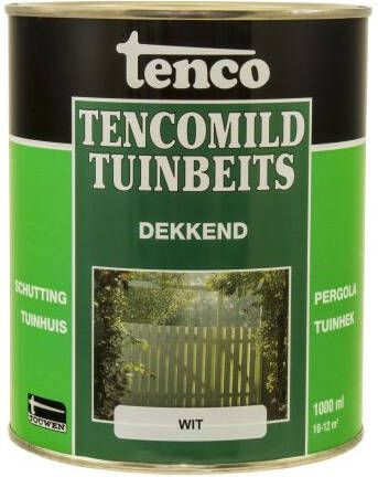 Tenco Mild Dekkend Beits Dekkend Wit 1 L