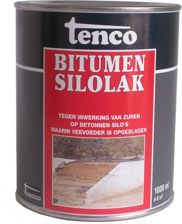 Tenco Silolak Coating Zwart 1 L