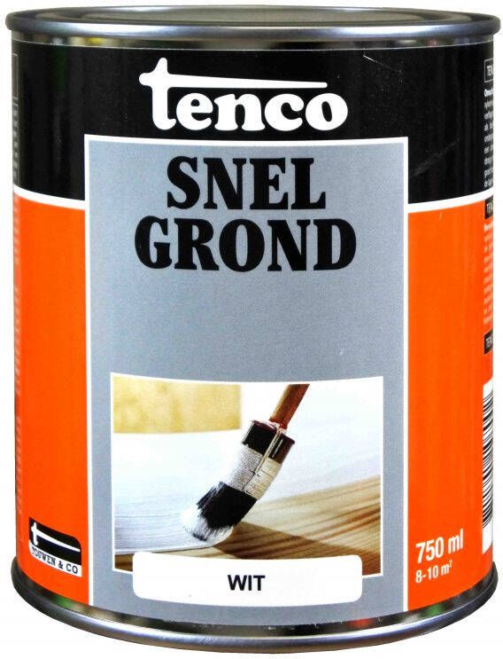 Tenco Snelgrond Verf Wit 750 ml