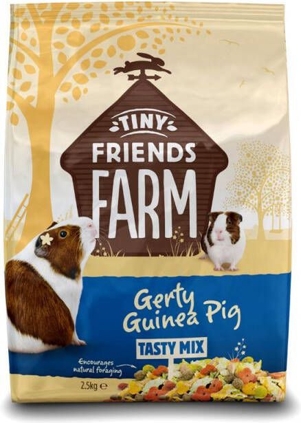 Tiny Friends Farm Getty Guinea Pig Caviavoer 2 5 kg