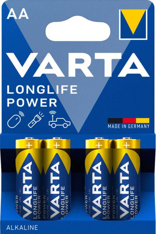 Varta AA Batterij 4 stuks