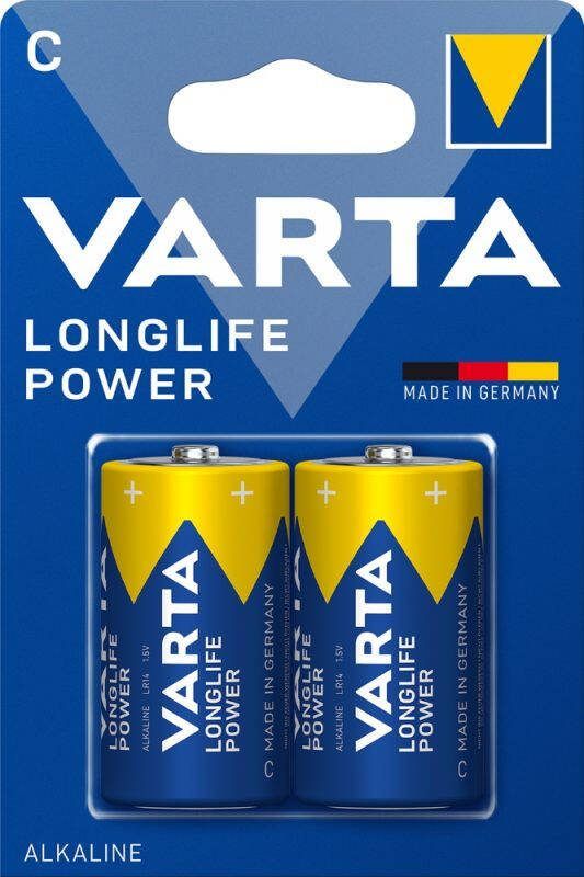 Varta Longlife Power C Blister 2 stuks