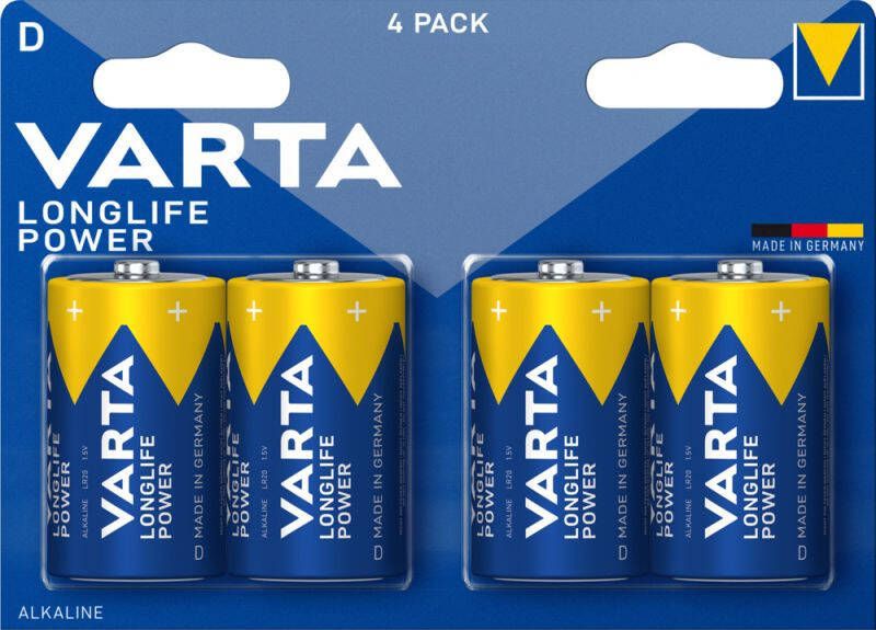 Varta Longlife Power Batterij 4 stuks