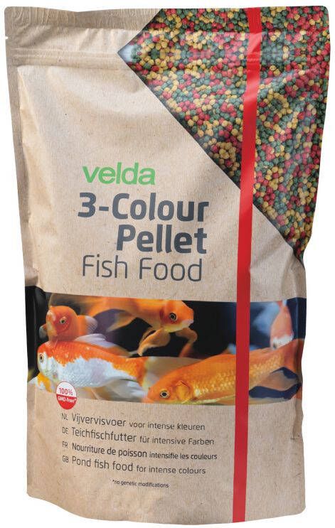 Velda 3-Colour Pellets Vijvervissenvoer 3 L