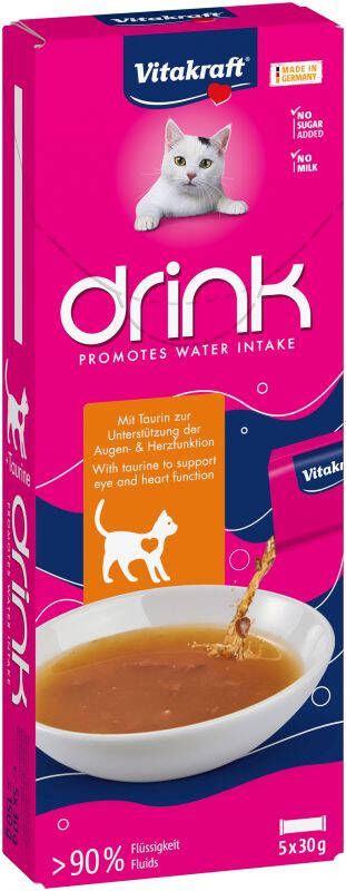 Vitakraft Drink Kattensnack Kip 150 gram