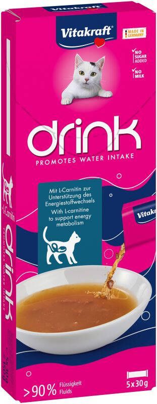 Vitakraft Drink Kattensnack Zalm 150 gram