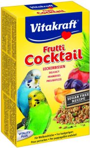 Vitakraft Fruitcocktail Parkiet vogelsnacks Bijvoeding opgroei en mengelingen 200 gram