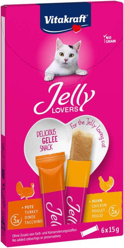 Vitakraft Jelly Lovers Kattensnack Kip 90 gram