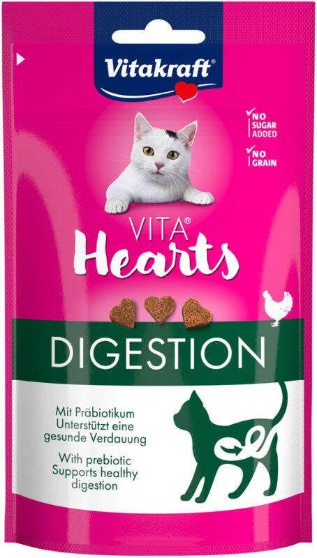 Vitakraft Vita Hearts Spijsvertering Kattensnack Kip 40 gram