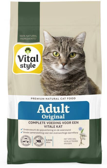VITALstyle Adult Original Kattenvoer 3 5 kg