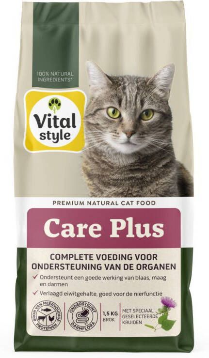 VITALstyle Care Plus Kattenvoer 1 5 kg