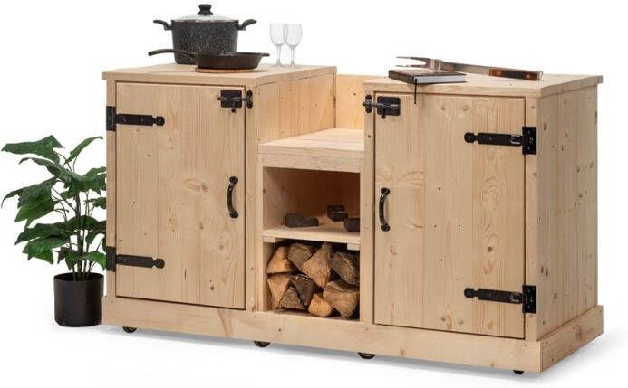 Volente Diek Buitenkeuken Licht bruin