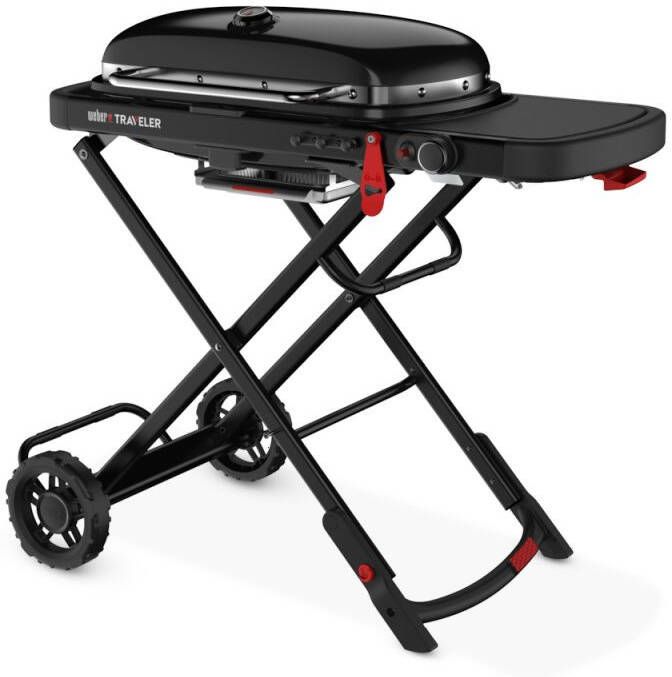 Weber Traveler LP Stealth Gasbarbecue Zwart 94 5 x 110 8 x 58 4 cm 1 Brander