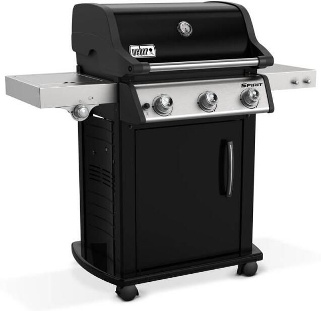 Weber Spirit E-325 GBS Gasbarbecue Zwart 61x45cm 3 Branders 1 zijbrander