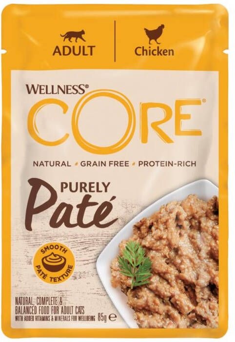 Wellness Core Kattenvoer Kip 85 gram