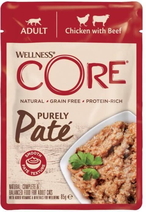 Wellness Core Kattenvoer Kip Rund 85 gram