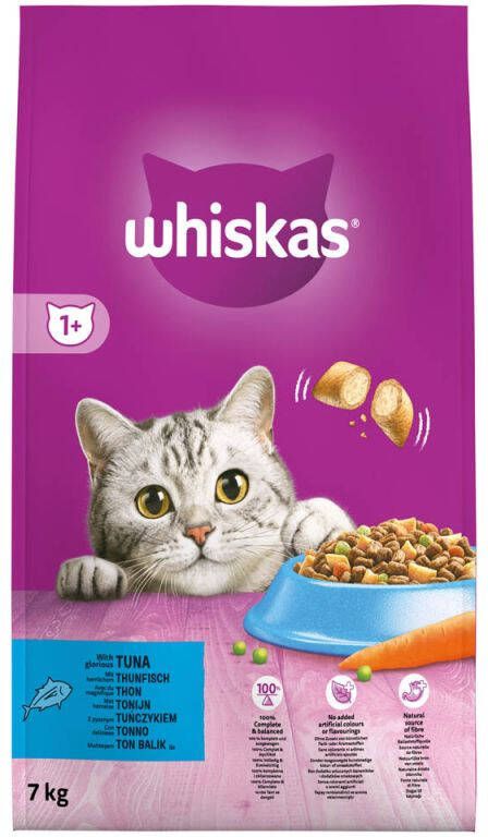 Whiskas Adult Kattenvoer Tonijn 7 kg