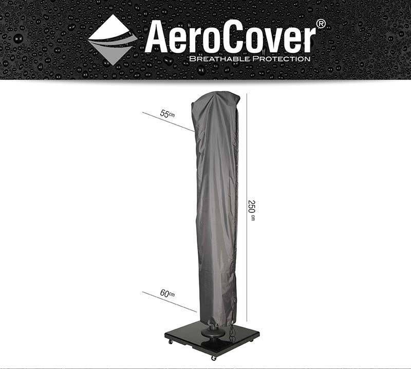 Aerocover parasolhoes Zweef Parasols Grijs 250x55 cm(HxB ) online kopen
