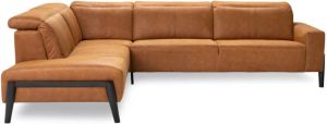 Bouman & Potter Collectie Hoekbank Armstrong Cognac