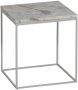 WOOOD Salontafel Mellow met marmeren tafelblad h 45 cm x b 40 cm - Thumbnail 4