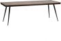 BePureHome Rhombic Eettafel Hout Metaal Naturel 76x220x90 - Thumbnail 3