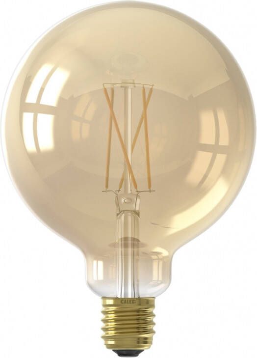 Calex LED Lamp Globe Smart LED G125 E27 Fitting Dimbaar 7W Aanpasbare Kleur CCT Goud - Foto 2