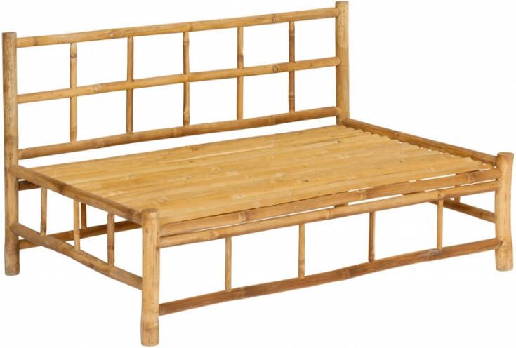 Exotan Loungebank Bamboo Bamboe hout Exclusief kussens Naturel - Foto 4