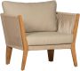 Exotan WOOOD San Remo Loungestoelen Teak Zand 70x88x96 - Thumbnail 3