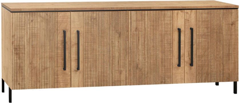 Woonexpress Dressoir Culemborg MDF Bruin 218 x 80 x 45 cm (BxHxD) - Foto 2