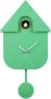 Karlsson Wandklok Modern Cuckoo Heldergroen - Thumbnail 2