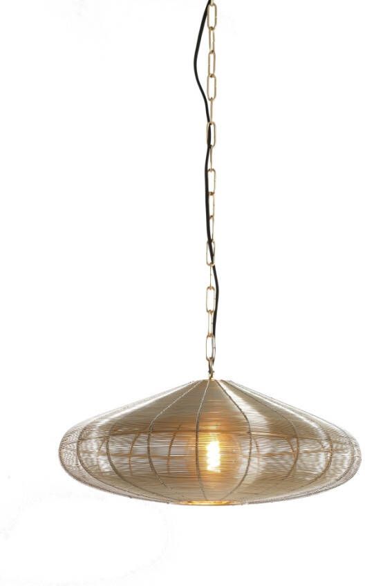 Light & Living Light&living Hanglamp Ø51x20 cm BAHOTO licht goud