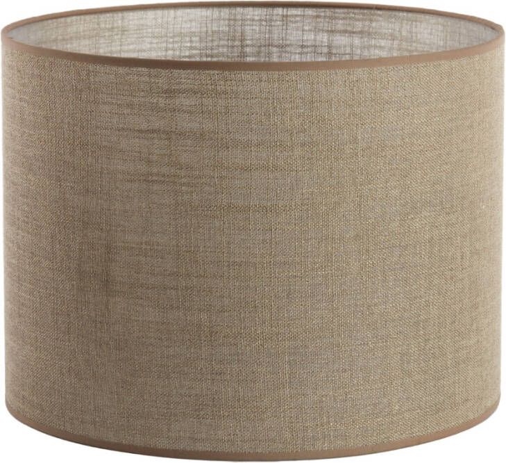 Light & Living Lampenkap Caden Ø40x30cm Bruin