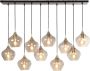 Light & Living Hanglamp 'Rakel' 10-Lamps kleur Antiek Brons Smoke - Thumbnail 2