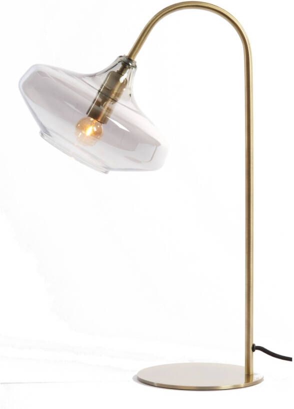 Light & Living Tafellamp Solna 50cm hoog Smoke Antiek Brons